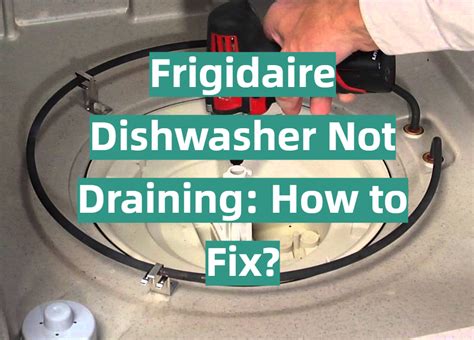 How To Fix A Frigidaire Affinity Washer That’s Not Draining (Why。